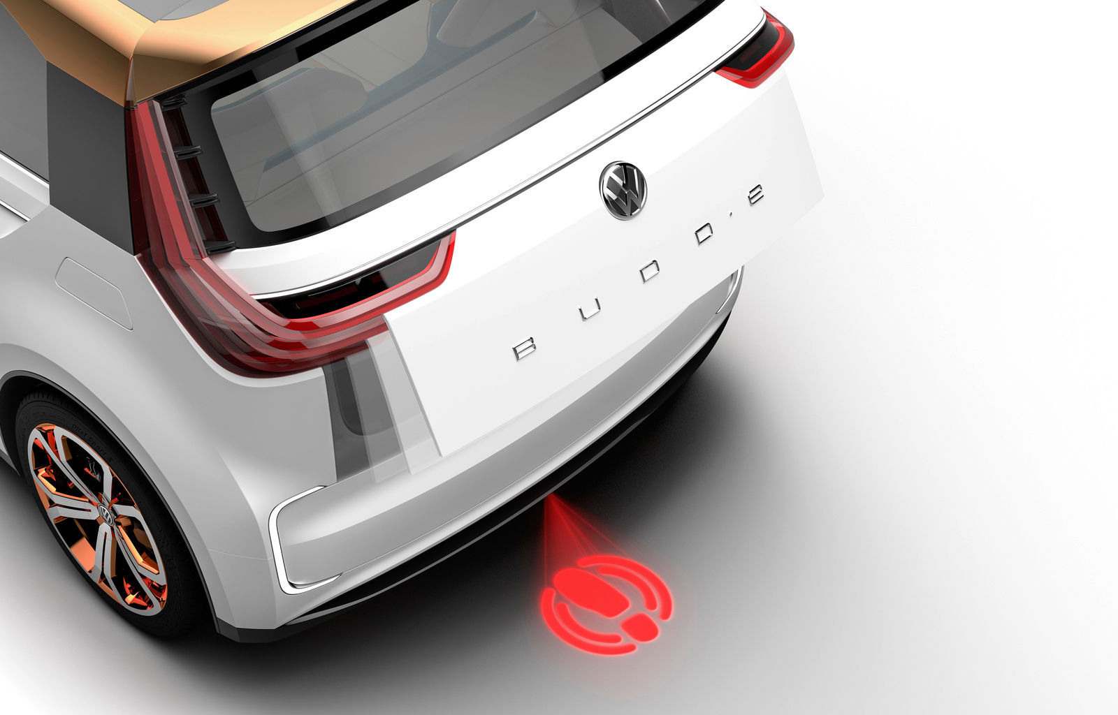 CES Las Vegas 2016 - Volkswagen concept car BUDD-e