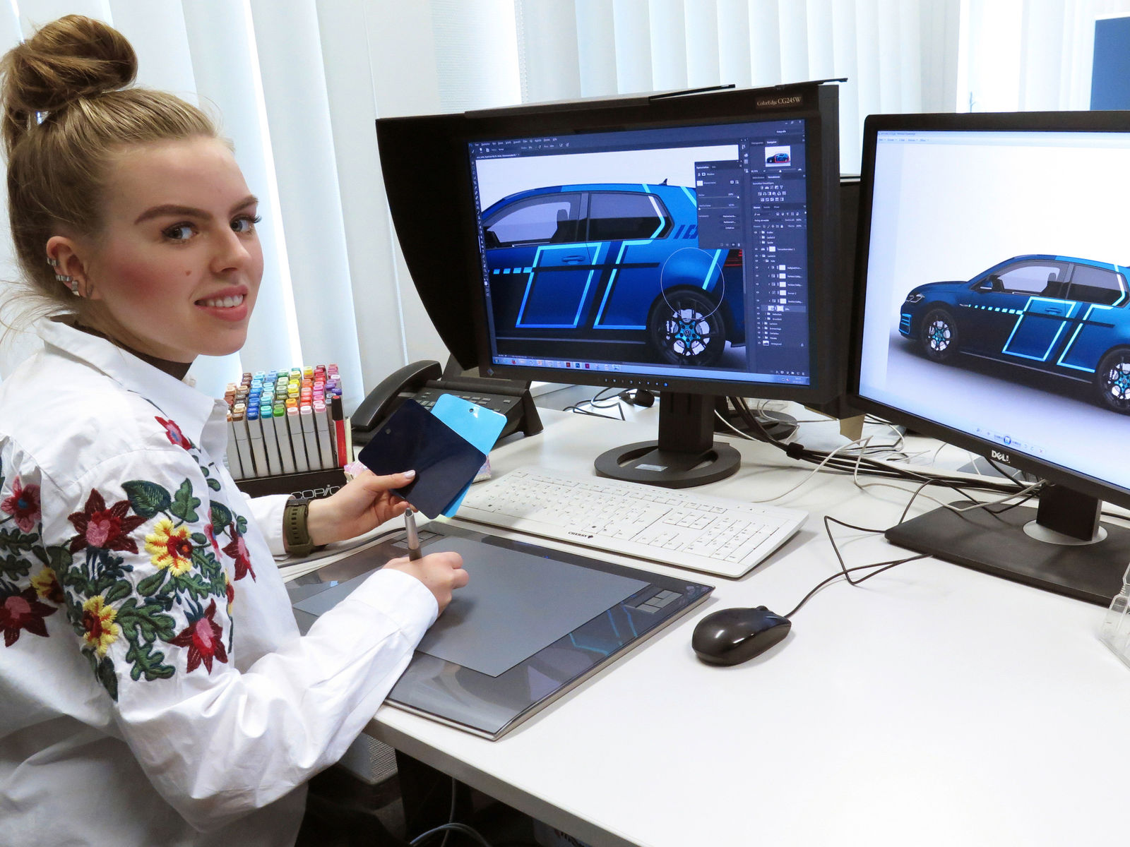 The Wörthersee GTI 2017: Apprentices design unique car fast and efficiently using digital technologies