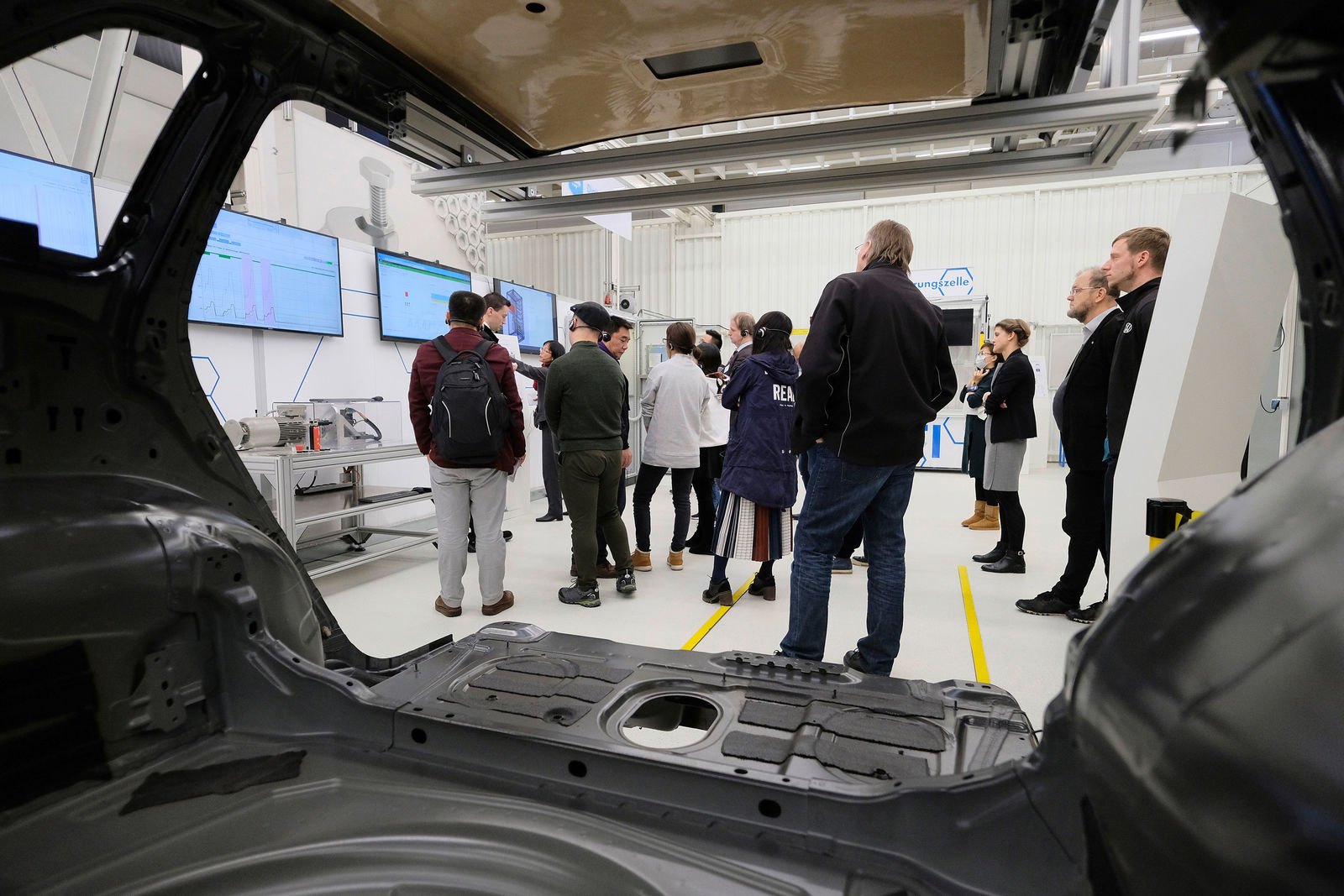 Media Workshop Digitalisation in Production and Logistics at Volkswagen