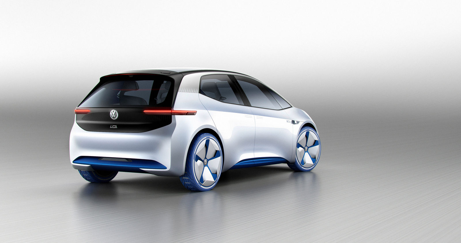 Volkswagen Showcar ID. ID. – die Revolution. Der erste Volkswagen auf der völlig neuen Elektrofahrzeug-Plattform. Der erste Volkswagen, der für das automatisierte Fahren vorbereitet ist.