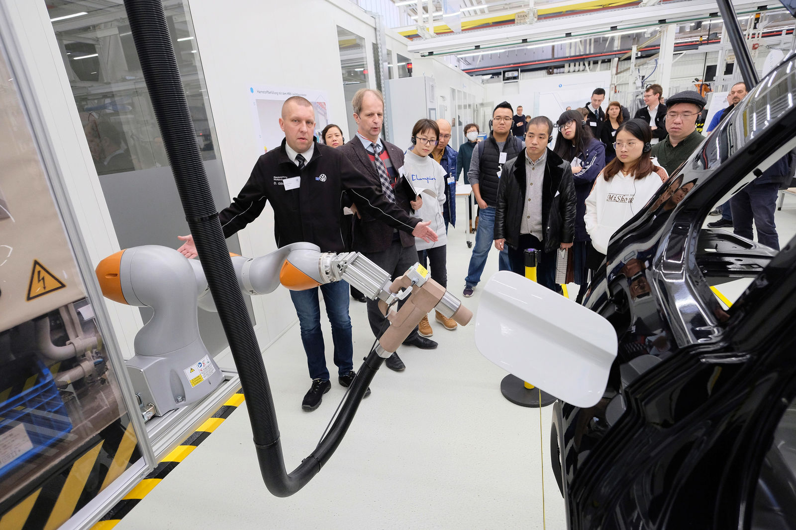 Medientag Digitalisierung in der Produktion bei Volkswagen