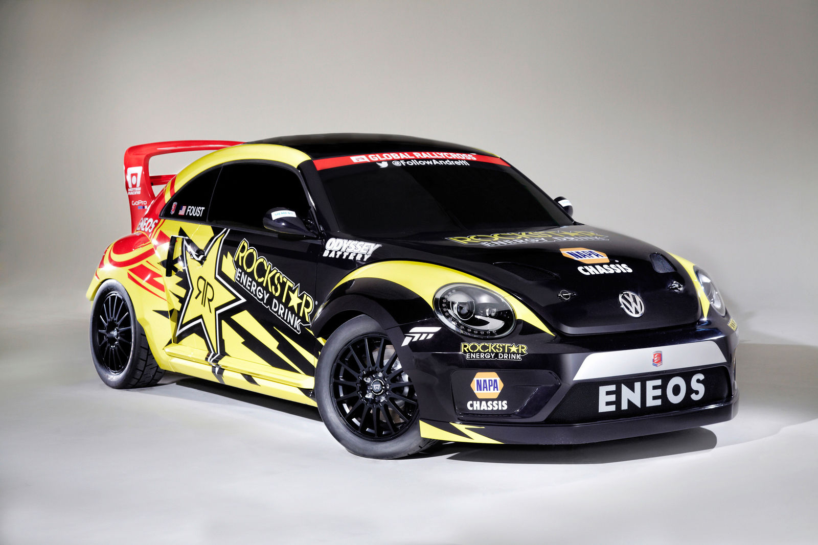 Der GRC Beetle des Volkswagen Andretti Rallycross Teams (USA)