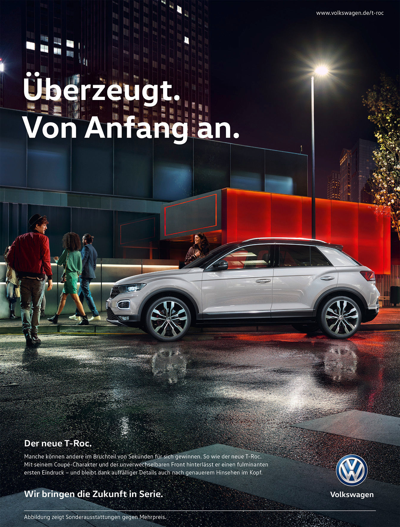 Volkswagen startet internationale Marketingkampagne für neuen T-Roc