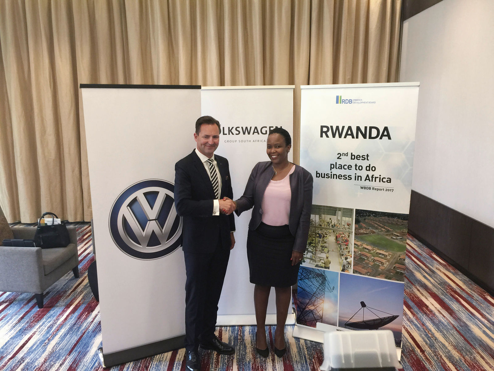 Volkswagen founds company for mobility solutions in Rwanda