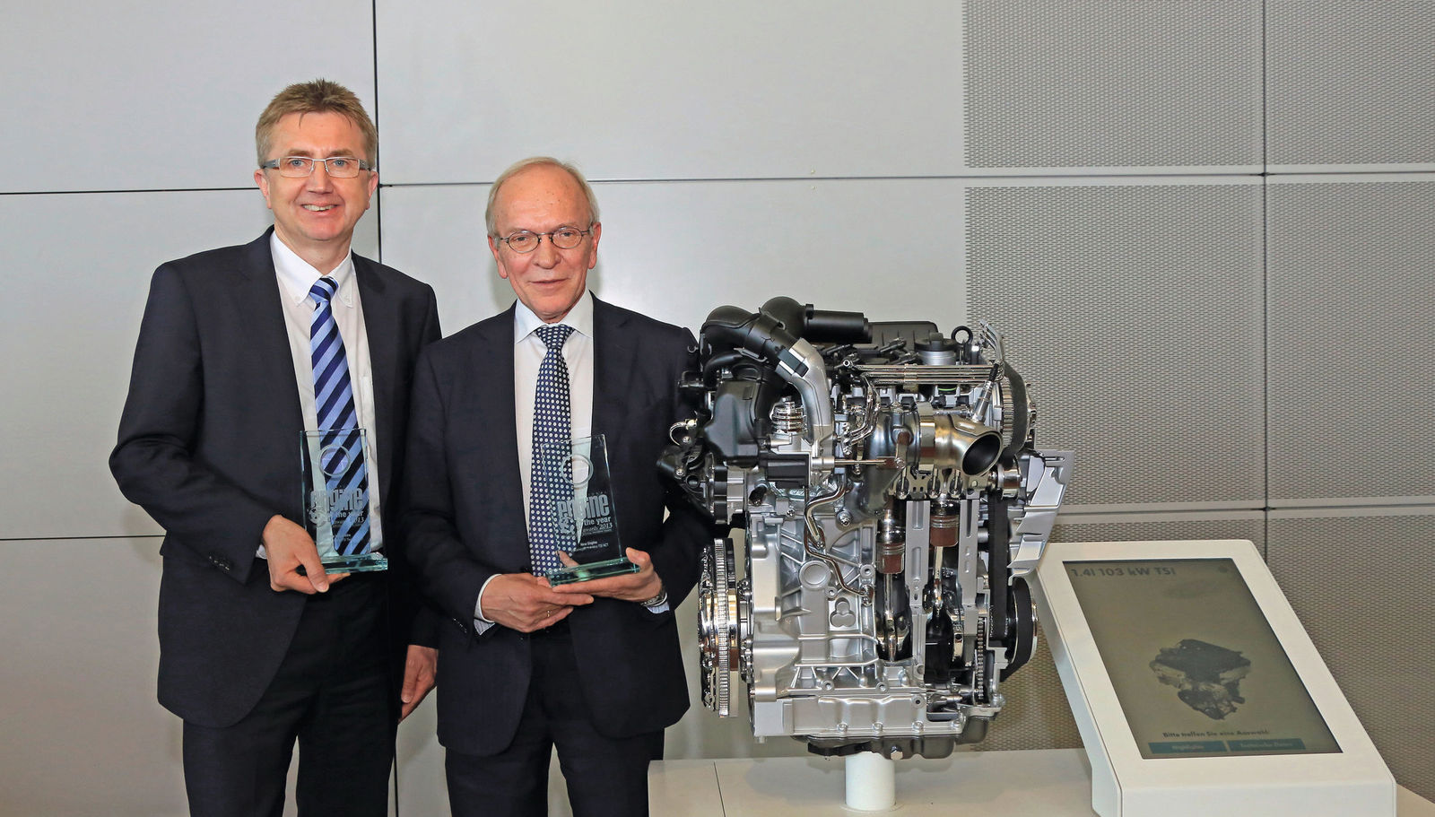 "International Engine of the Year"-Trophäen für TSI-Technologie von Volkswagen