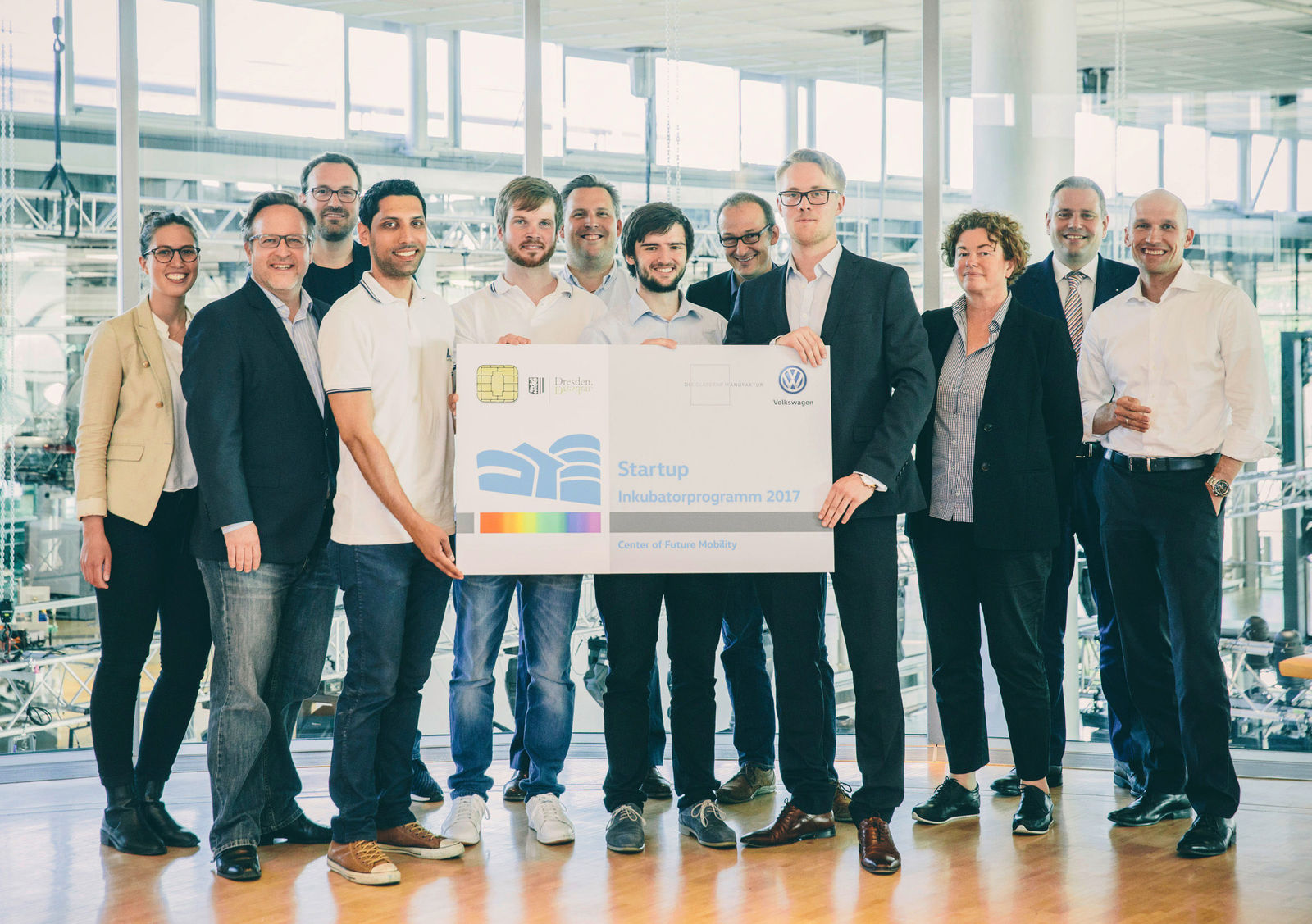 Sechs innovative Mobilitäts-Teams starten im Sommer das Startup Inkubator-Programm von Volkswagen