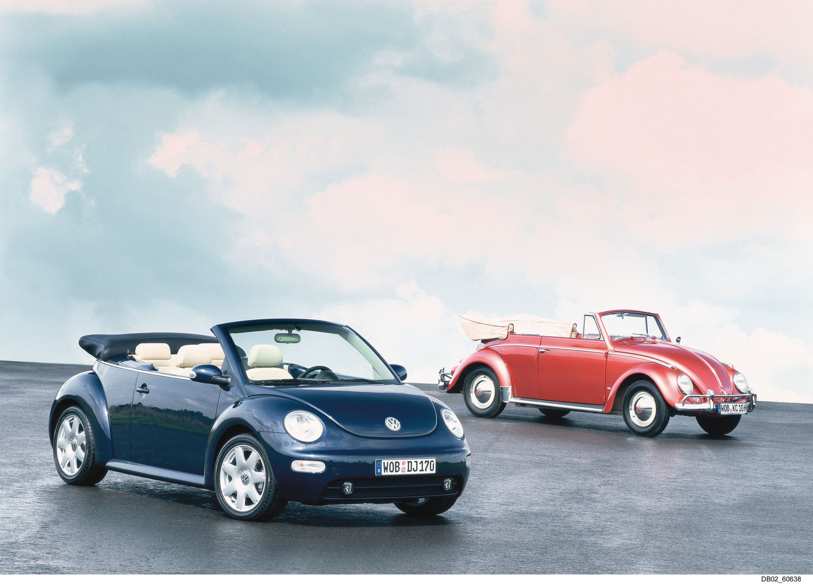 Exterieur Standards New Beetle Cabriolet und VW 1200 Cabriolet