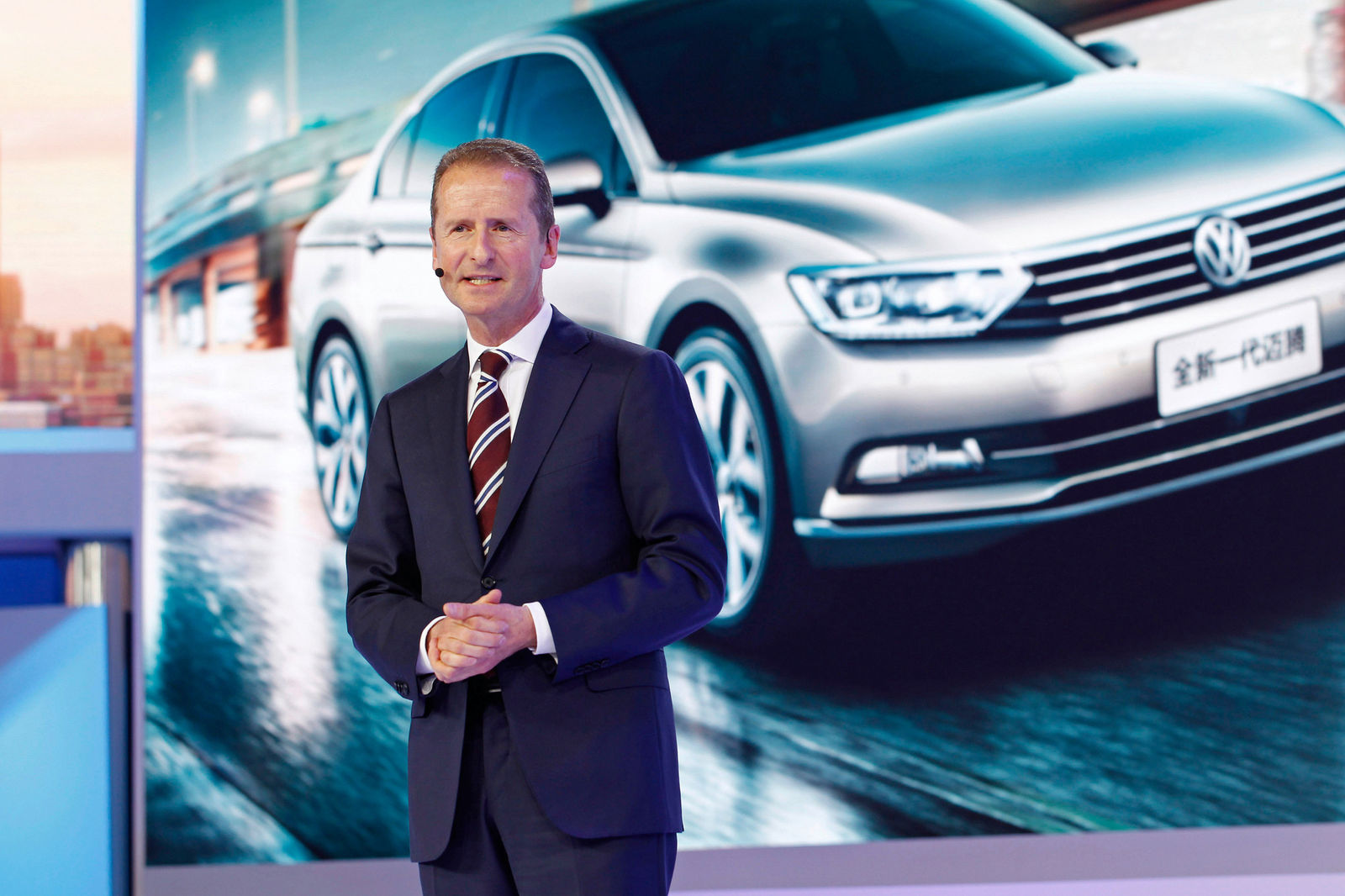 Volkswagen press conference, Auto China 2016, Beijing