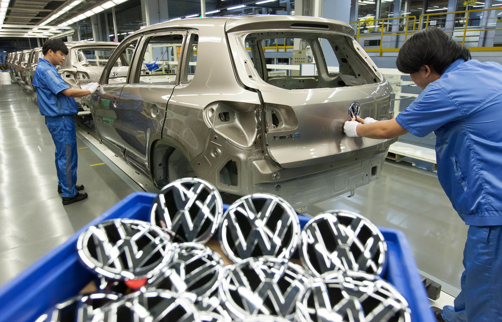 Volkswagen plant Anting, China