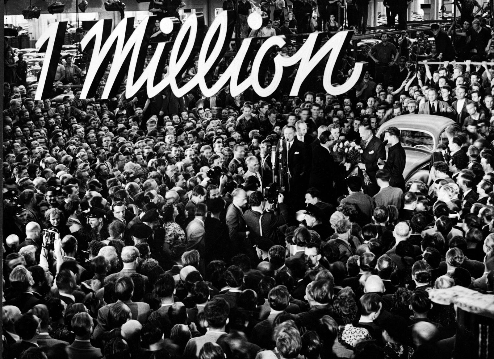 Sixty years ago: Volkswagen cracks the threshold of the first million