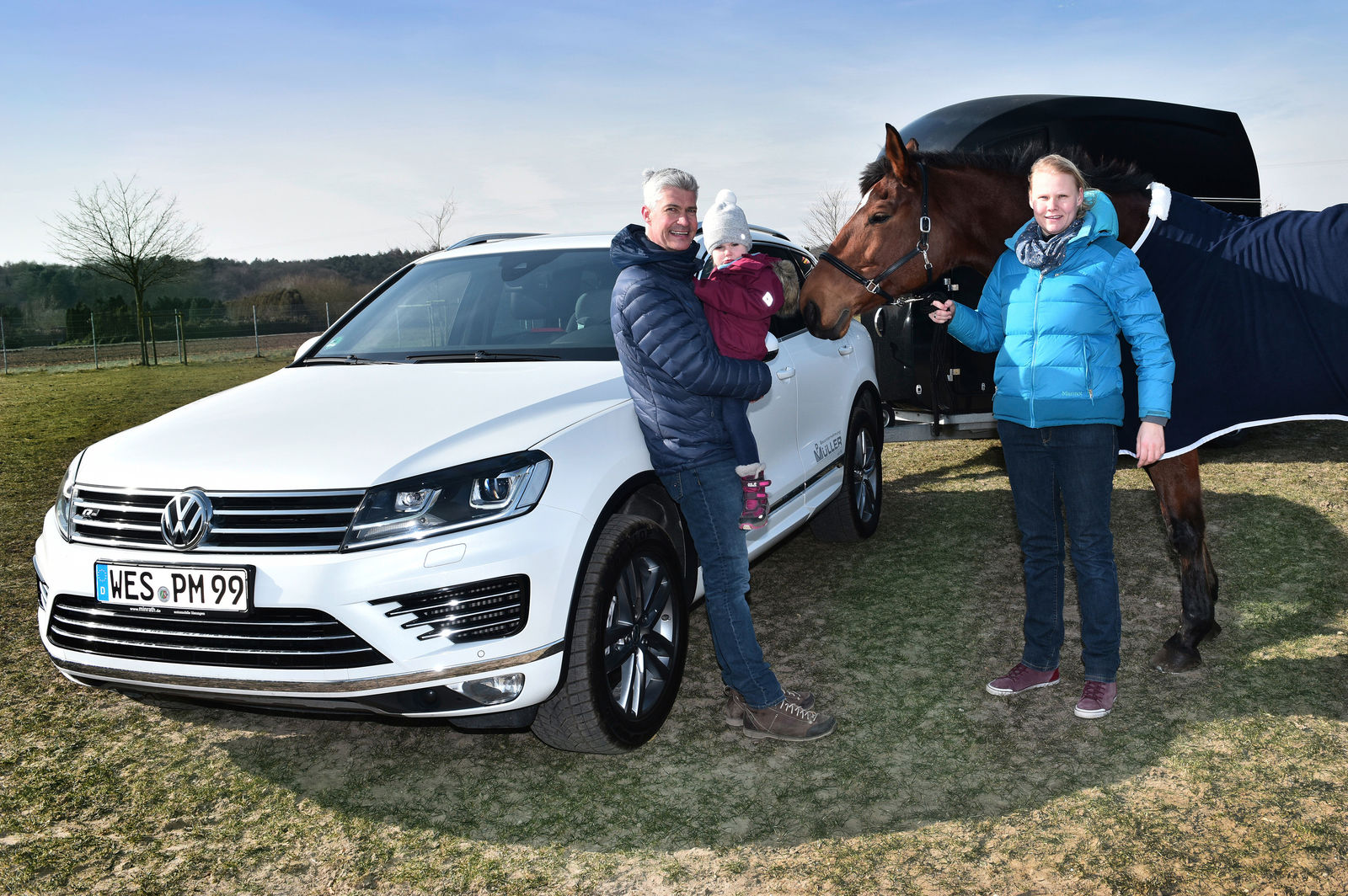 Story: A VW for all occasions – the Müller family and their Touareg