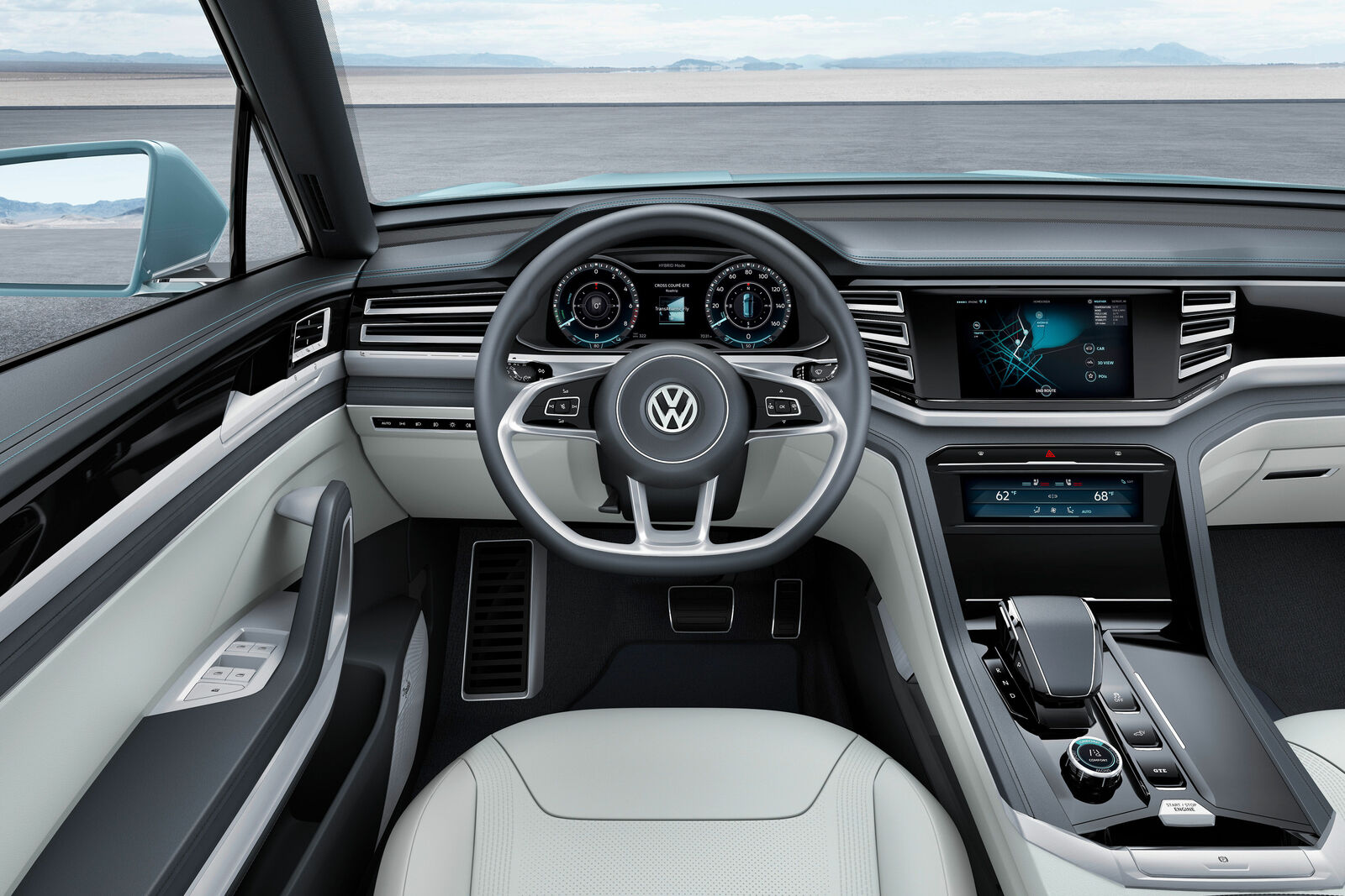 Volkswagen Cross Coupé GTE concept car