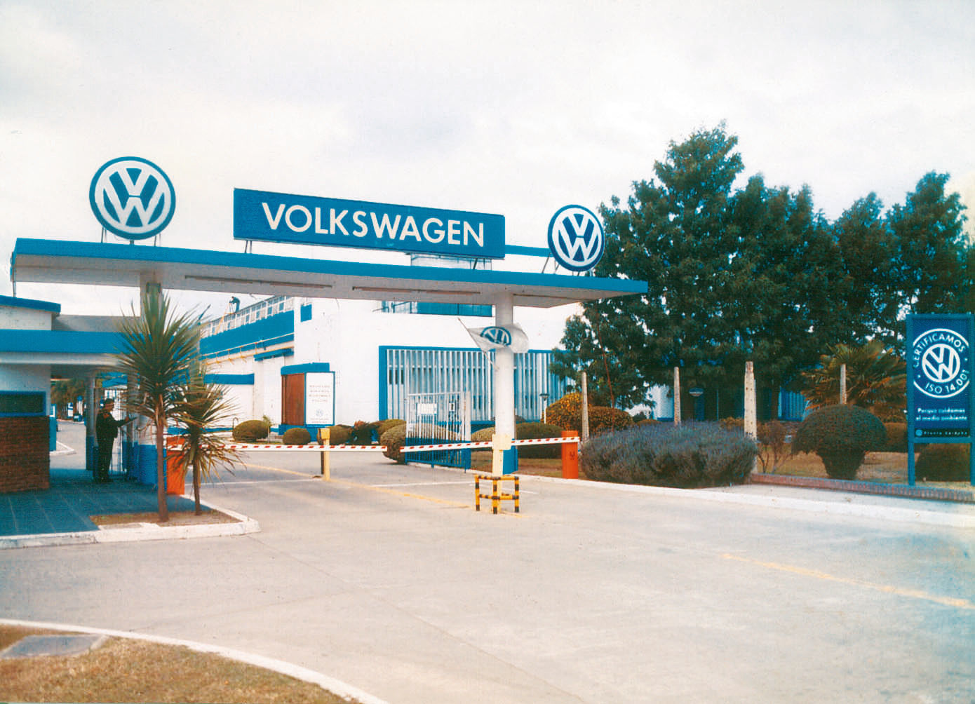 Haupttor von Volkswagen Argentina Standort Cordoba