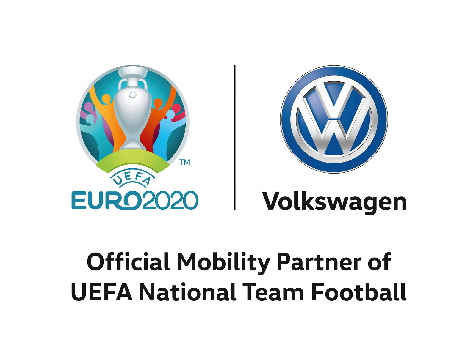 Volkswagen ist bei der UEFA EURO 2020™ als neuer Mobilitätspartner der UEFA am Ball