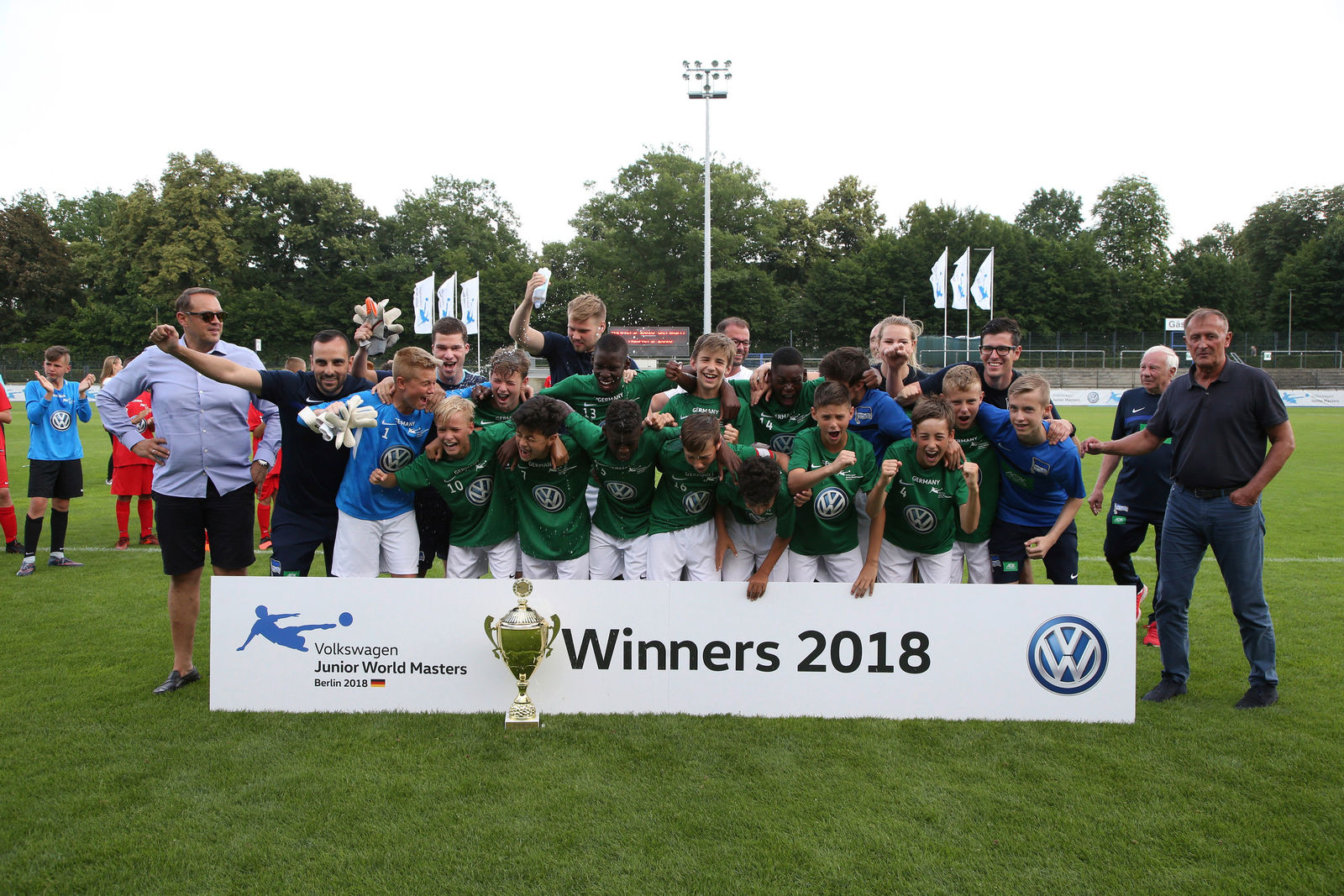 Hertha-Jungs verteidigen für Deutschland den Titel beim Volkswagen Junior World Masters 2018