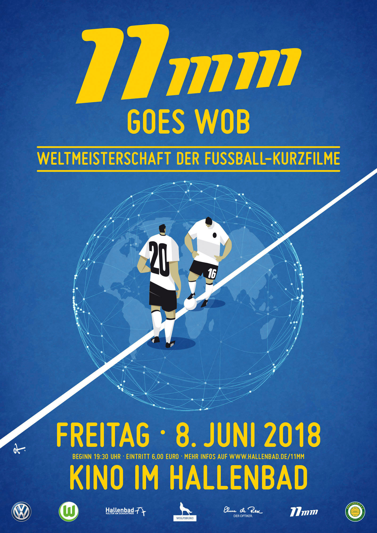 11mm goes WOB: Die Weltmeisterschaft der Fußball-Kurzfilme wird in Wolfsburg ausgetragen