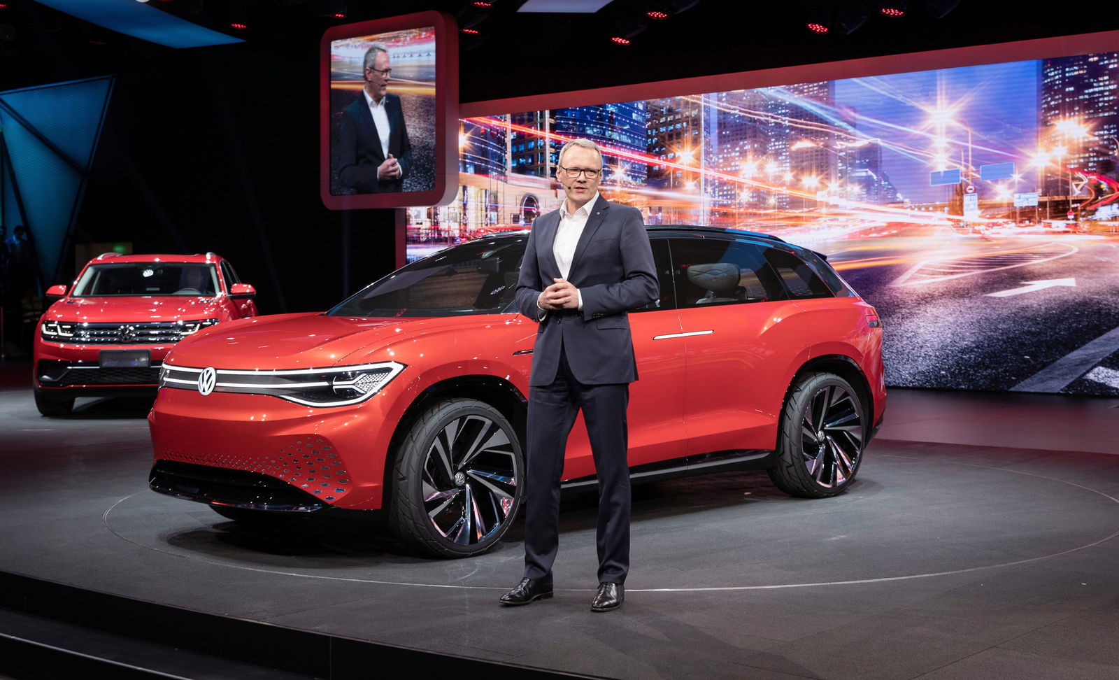 Volkswagen Pressekonferenz auf der Shanghai Auto Show 2019