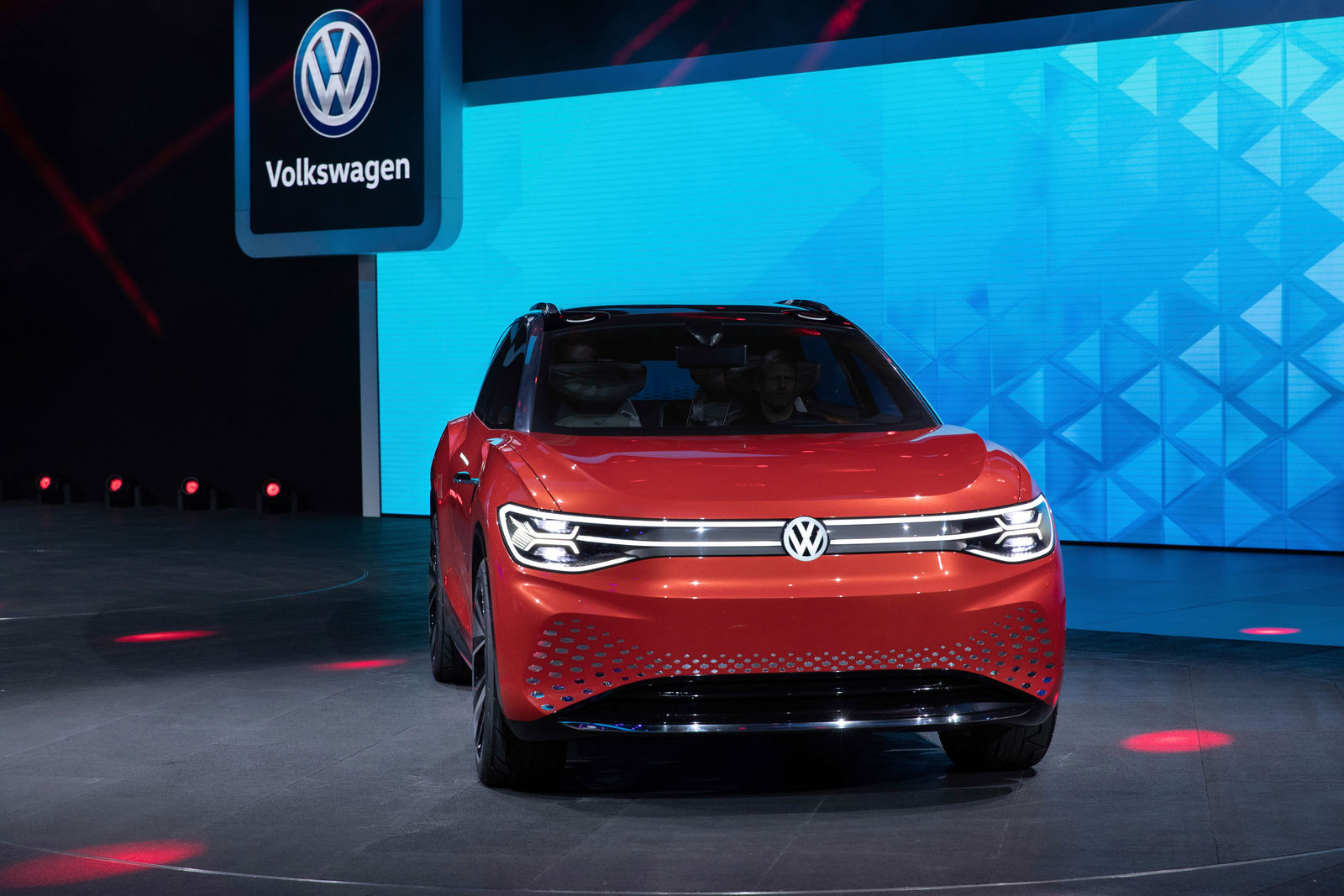 Volkswagen Pressekonferenz auf der Shanghai Auto Show 2019