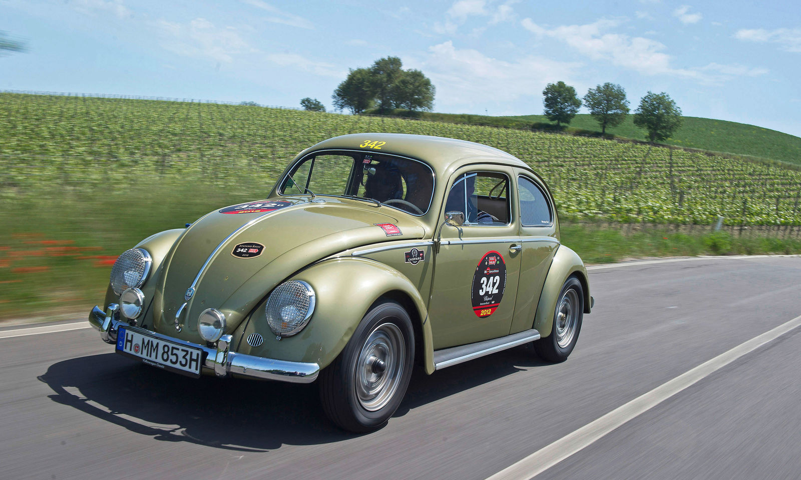 Ovali-Käfer „Mille Miglia“ von 1956