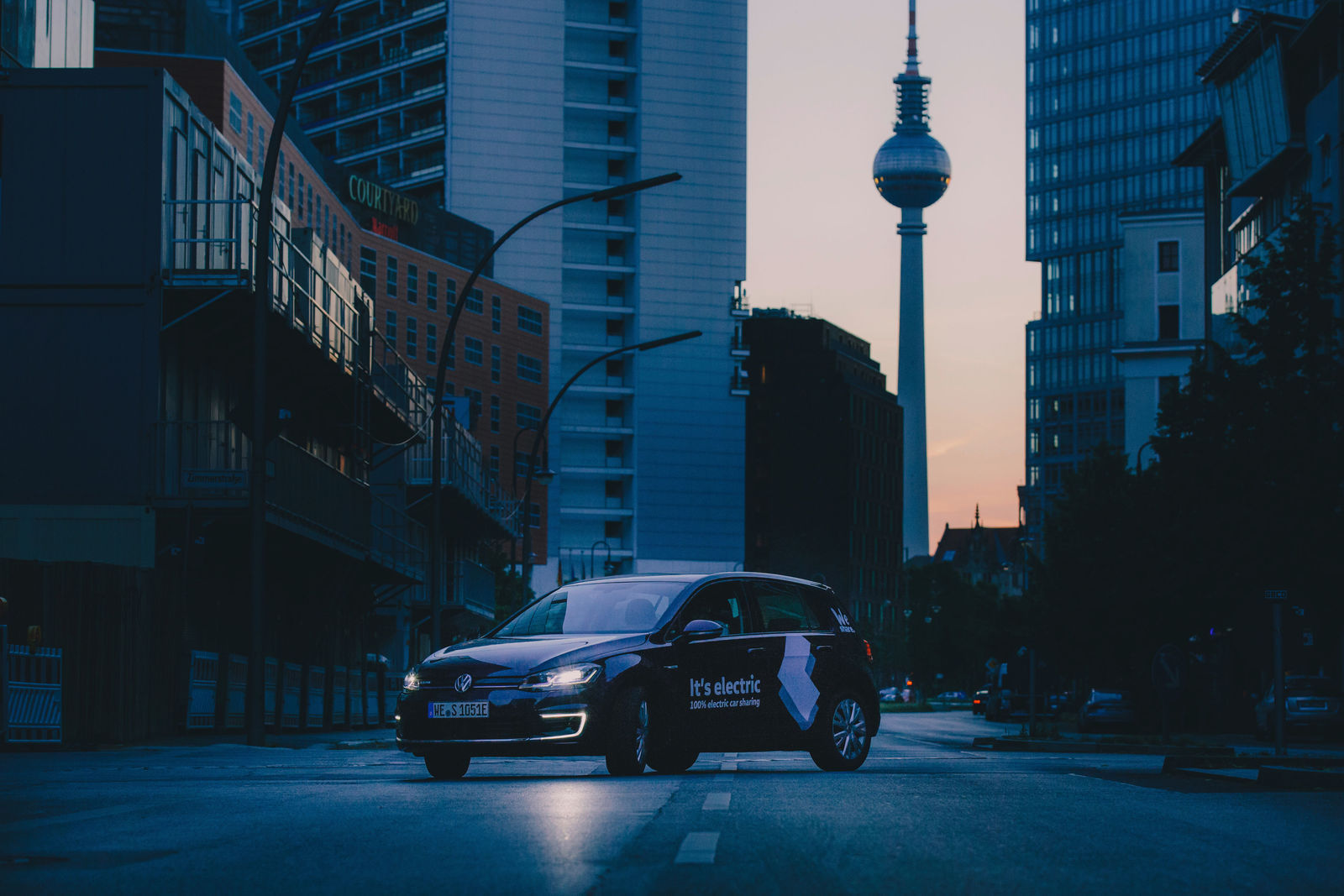 Volkswagen WeShare startet vollelektrisch in Berlin