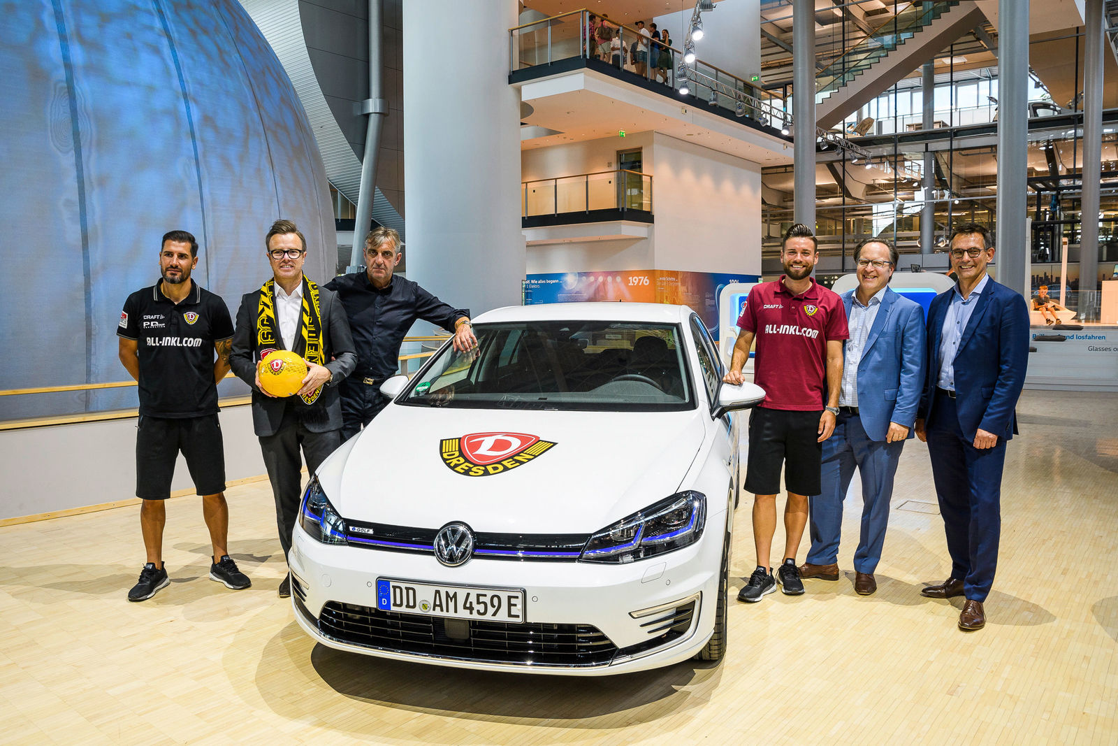 Ausweitung des Standort-Sponsorings: Volkswagen ist neuer Partner von Dynamo Dresden