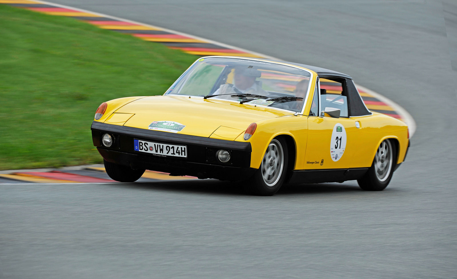 VW-Porsche 914/4 (1974): The first production mid-engined sports car from Germany celebrates its 50th anniversary in 2019.