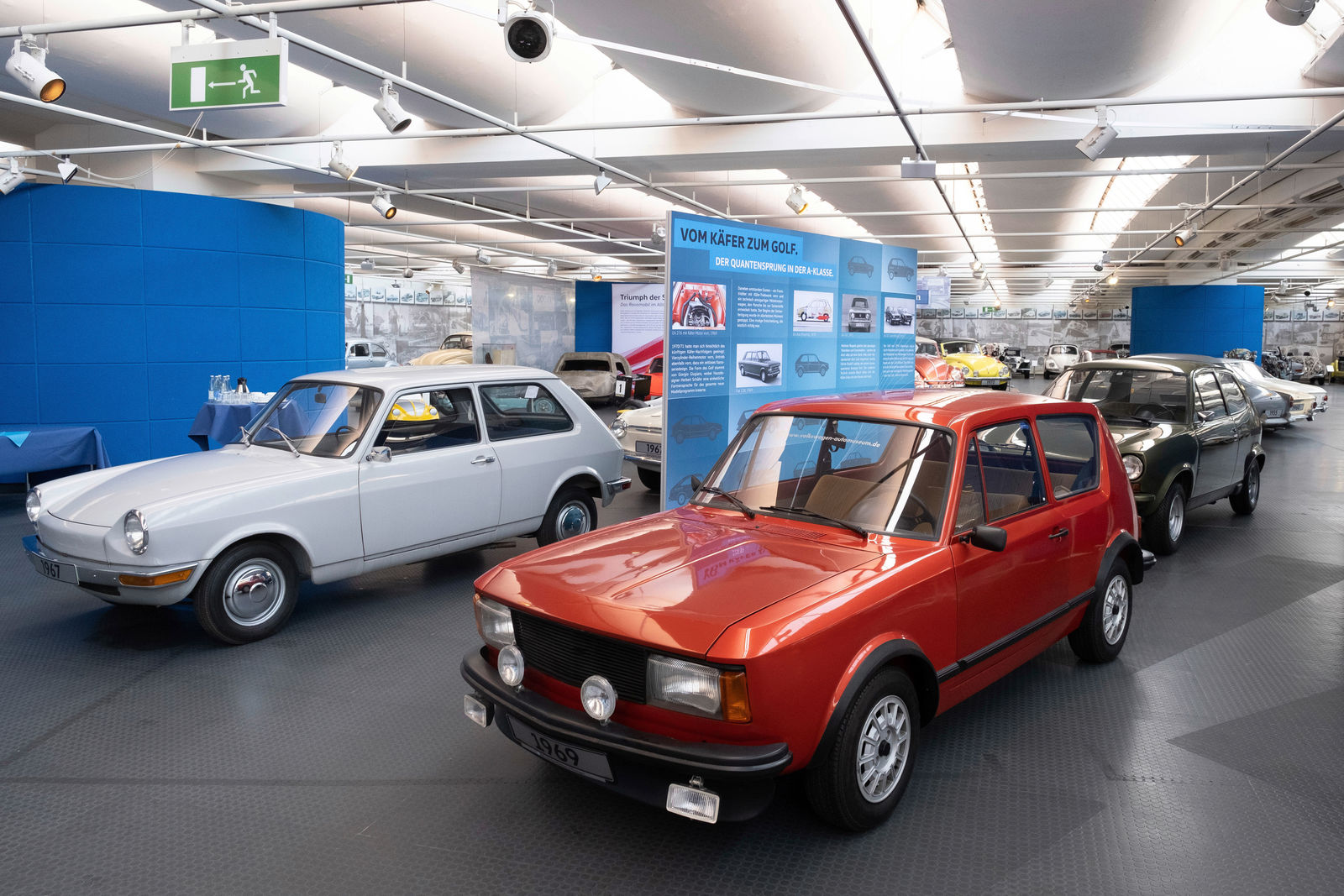 AutoMuseum Volkswagen: Sonderschau „Generationswechsel. Der Quantensprung zu den neuen Wassergekühlten.“