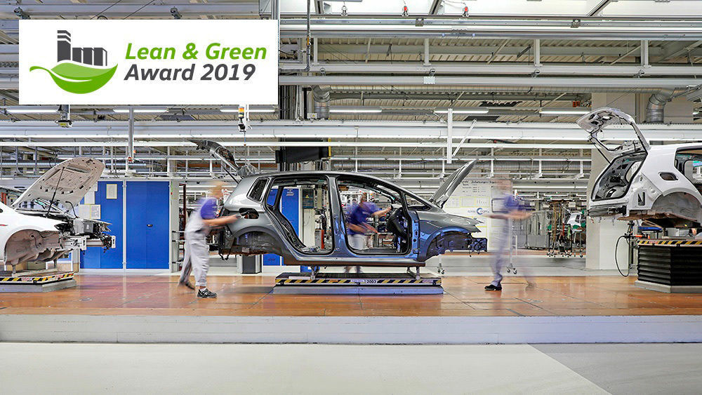 Volkswagen plant Wolfsburg receives environmental "Lean and Green Management Award"