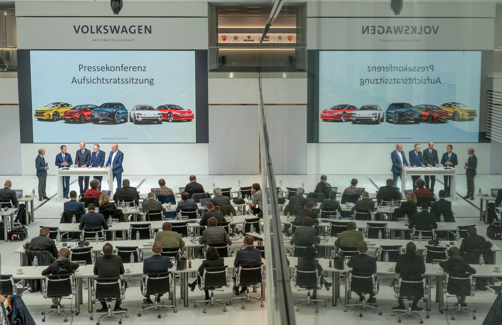 Press talk after the Supervisory Board Meeting of the Volkswagen Group from November 15