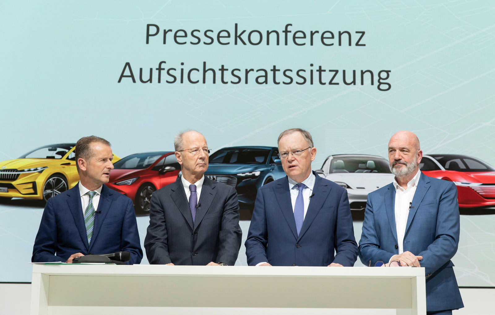 Press talk after the Supervisory Board Meeting of the Volkswagen Group from November 15
