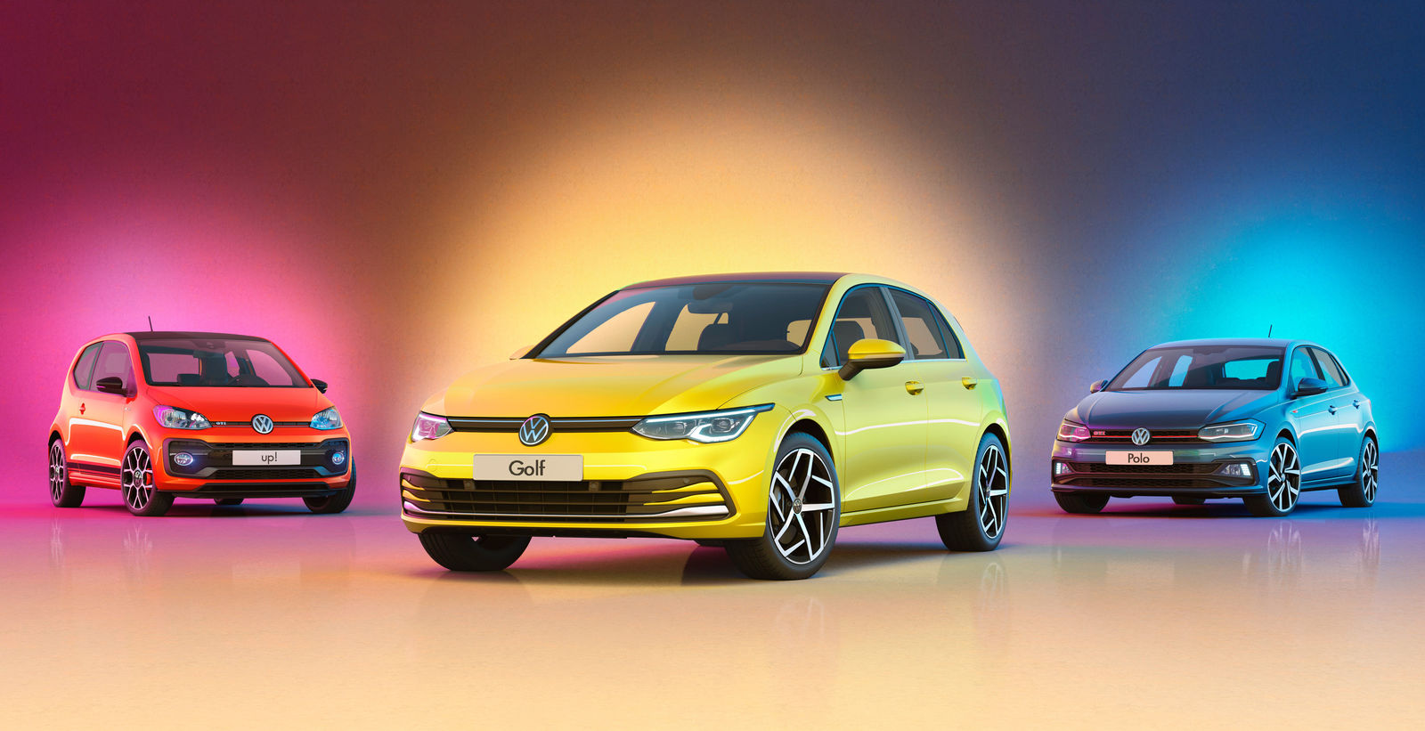 Die drei Volkswagen Sieger bei „Best Cars“: up!, Polo & Golf