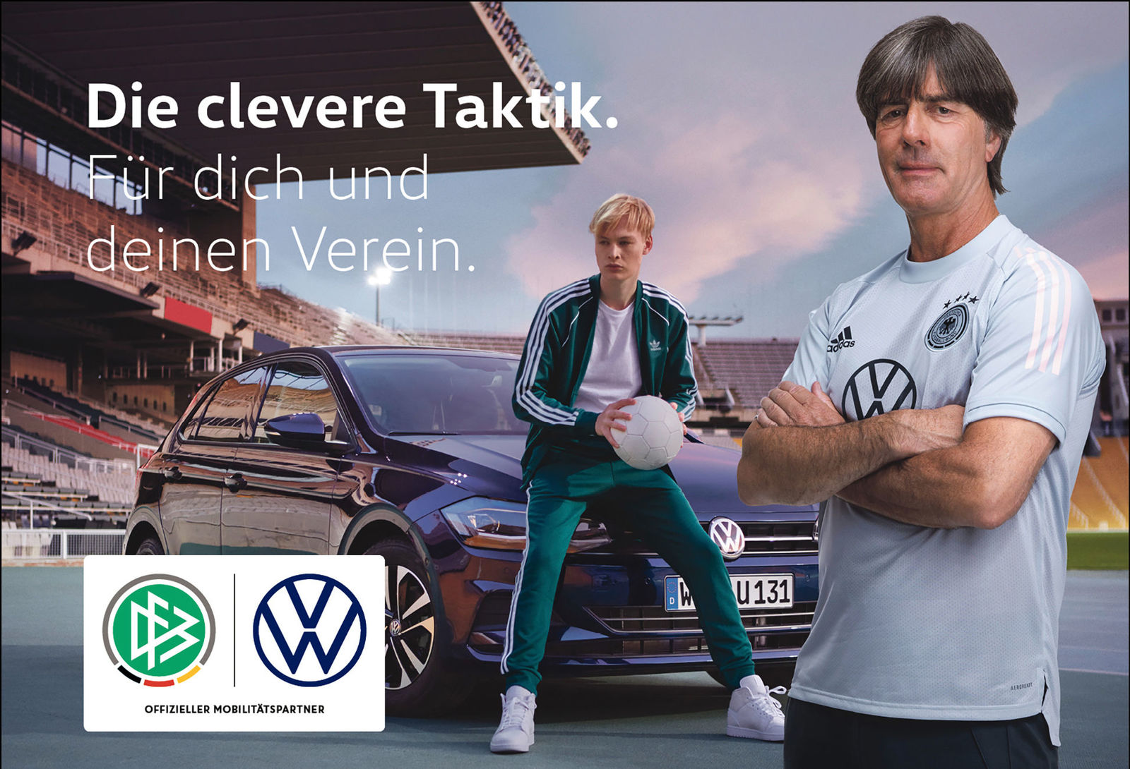 Volkswagen Kunden können Trainingsbesuch von Bundestrainer Joachim Löw gewinnen