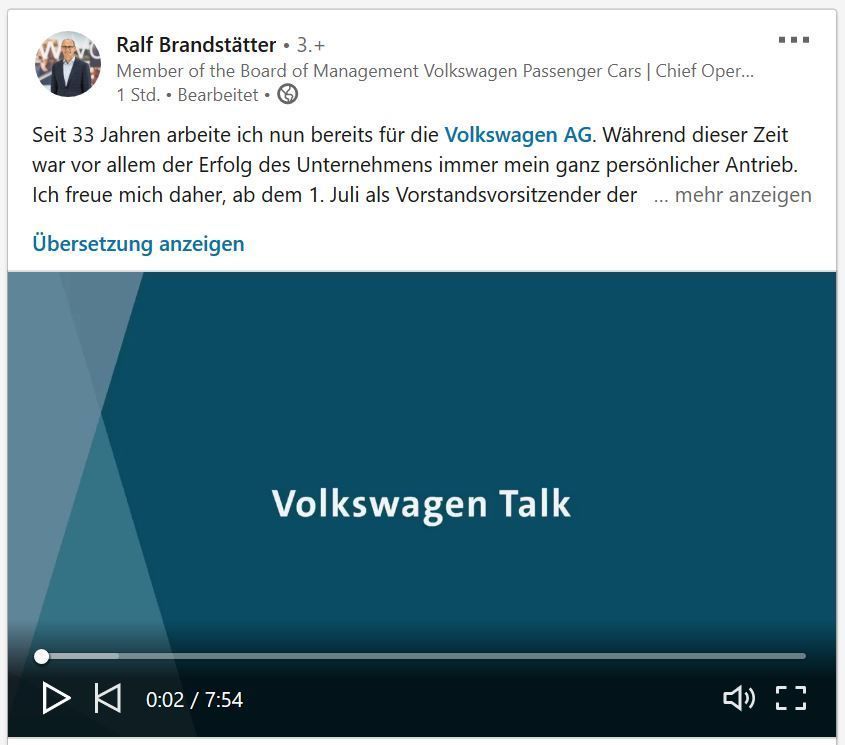 Ralf Brandstätter on LinkedIn