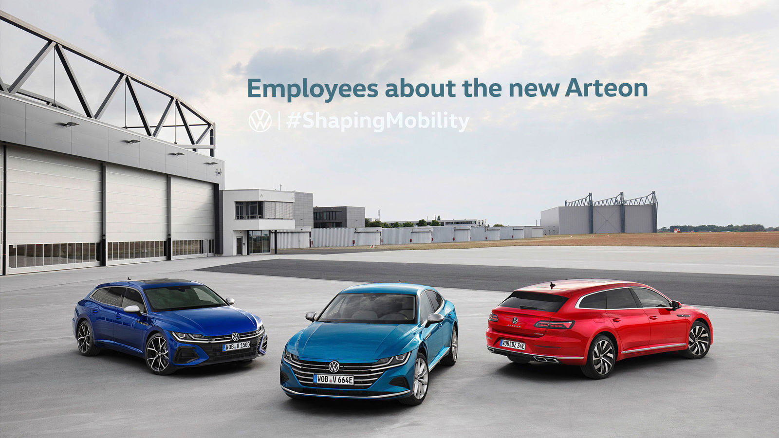 YouTube/Download-Link: „The new Arteon - Employee messages | #ShapingMobility“