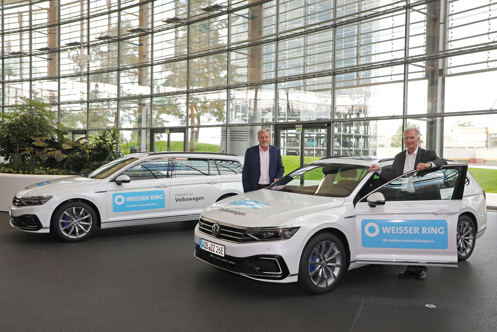 Volkswagen Group Security supports WEISSER RING