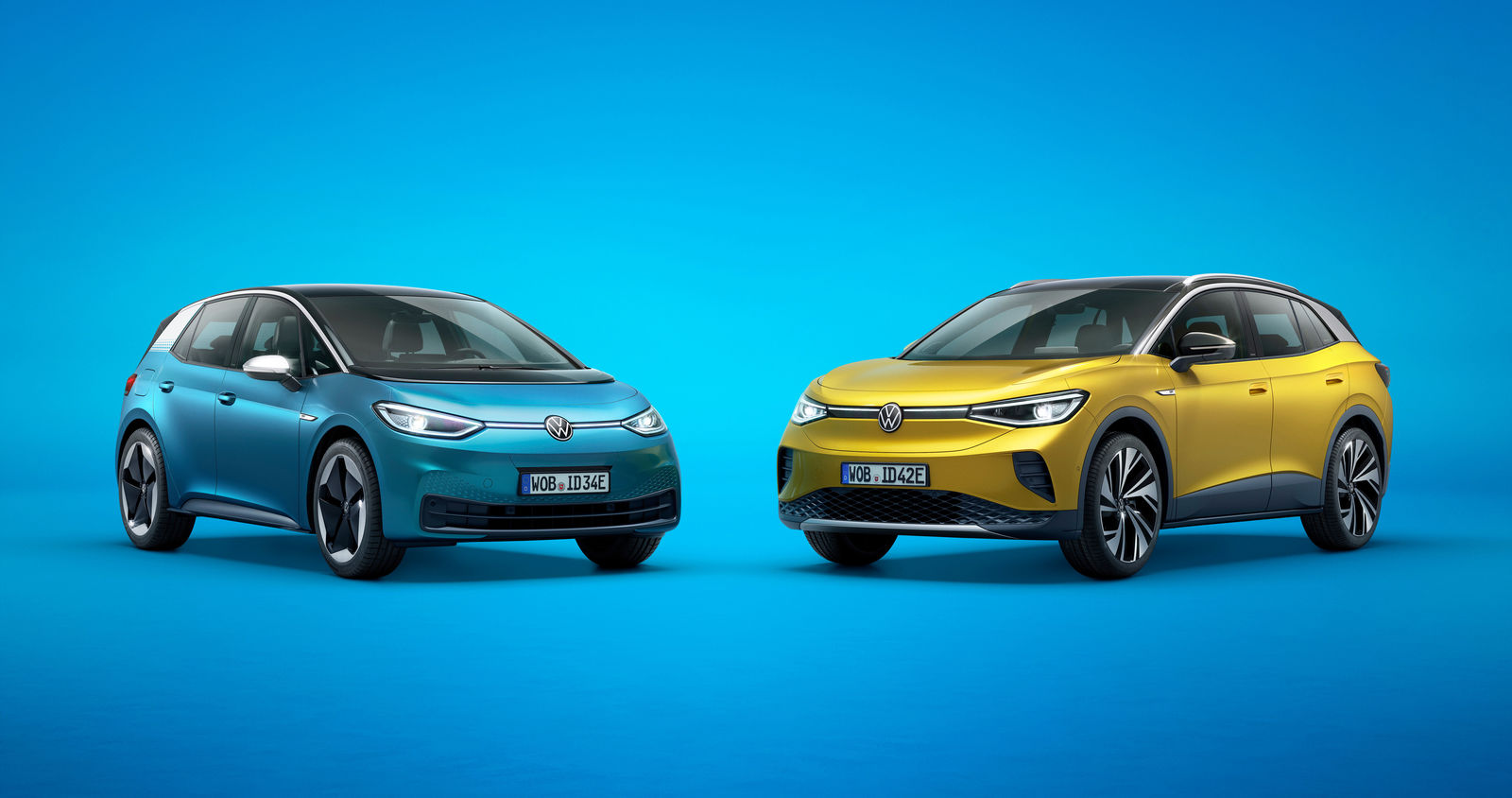 The new Volkswagen ID.3 and ID.4
