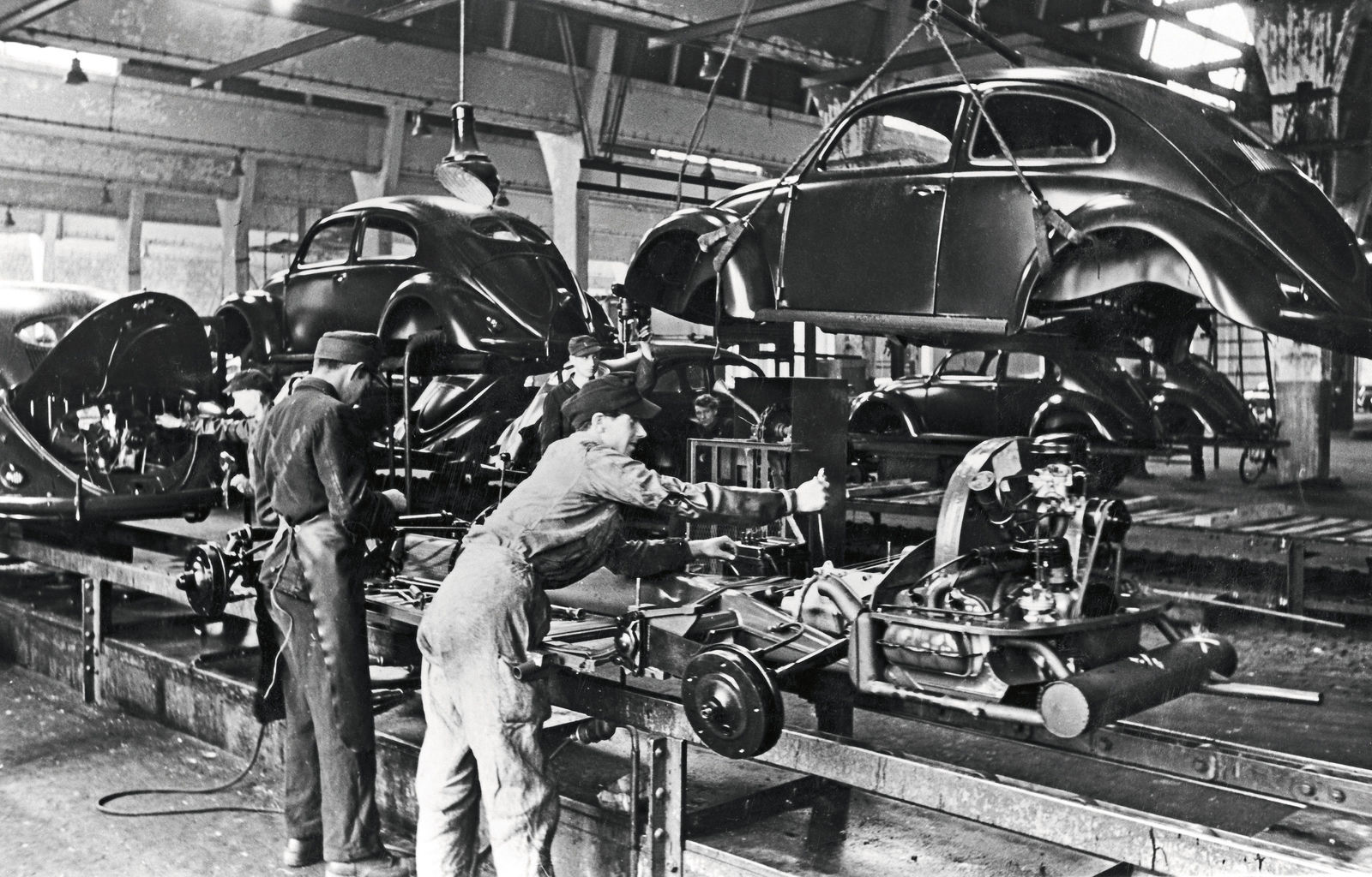 75 years ago in Wolfsburg: Start of series production of the Volkswagen Beetle