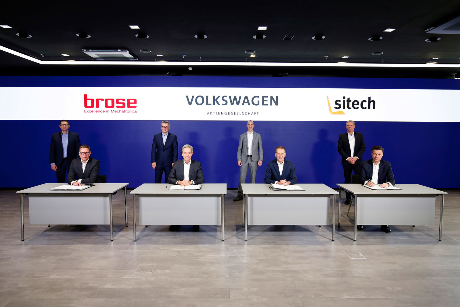 Brose and Volkswagen AG sign joint venture agreement