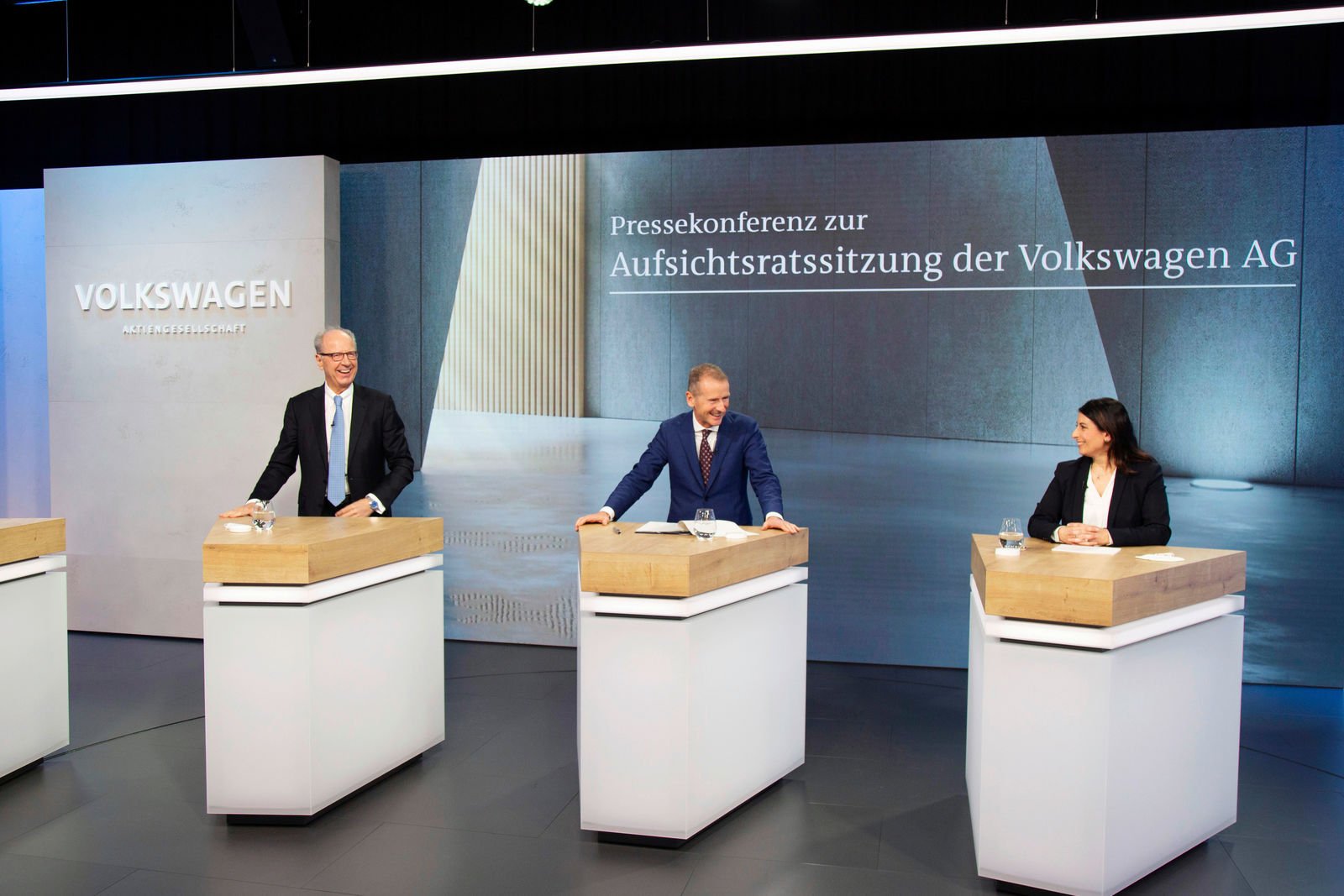 Pressekonferenz zur Aufsichtsratssitzung der Volkswagen AG