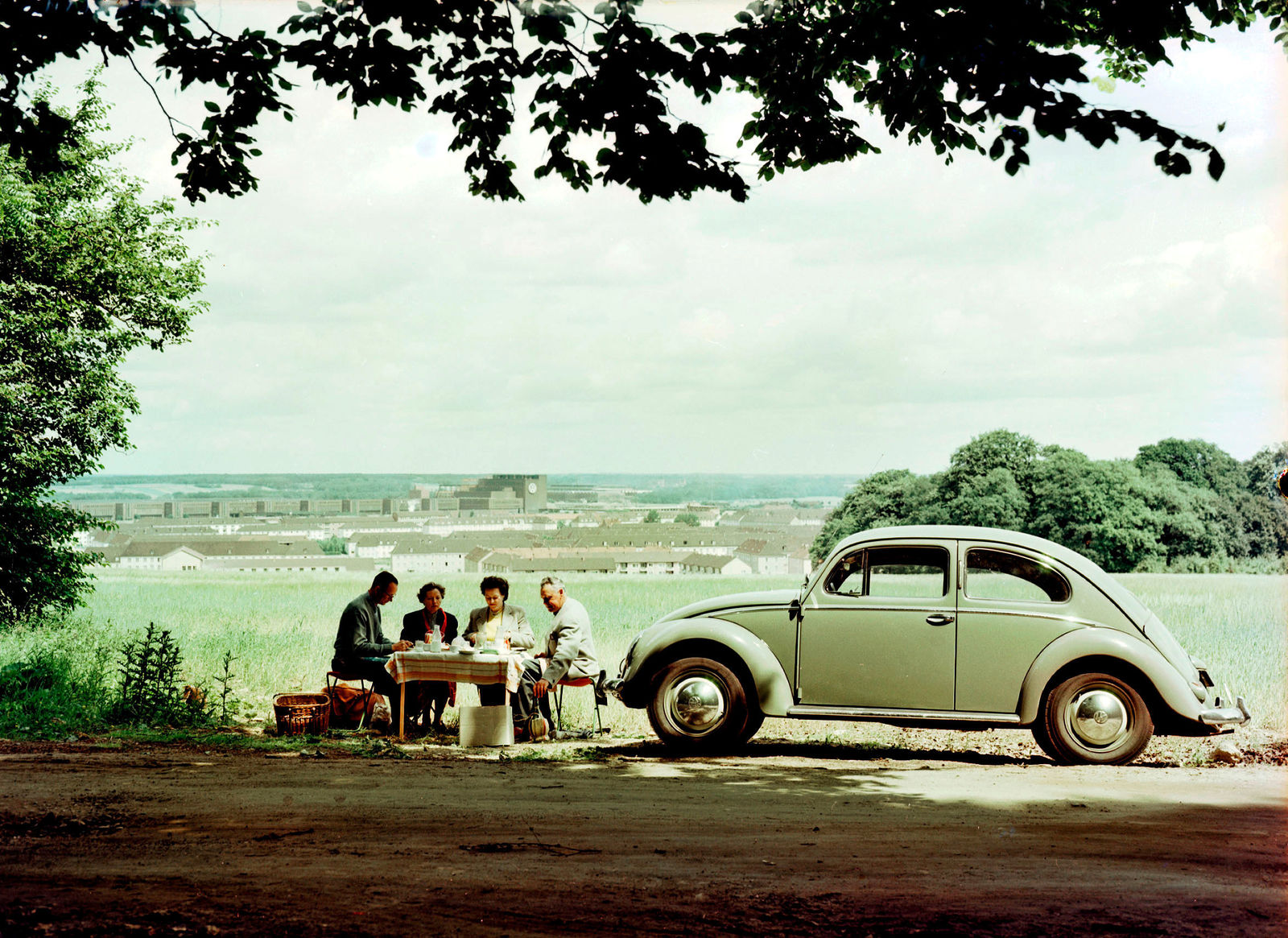 Picknick auf dem Klieversberg 1956