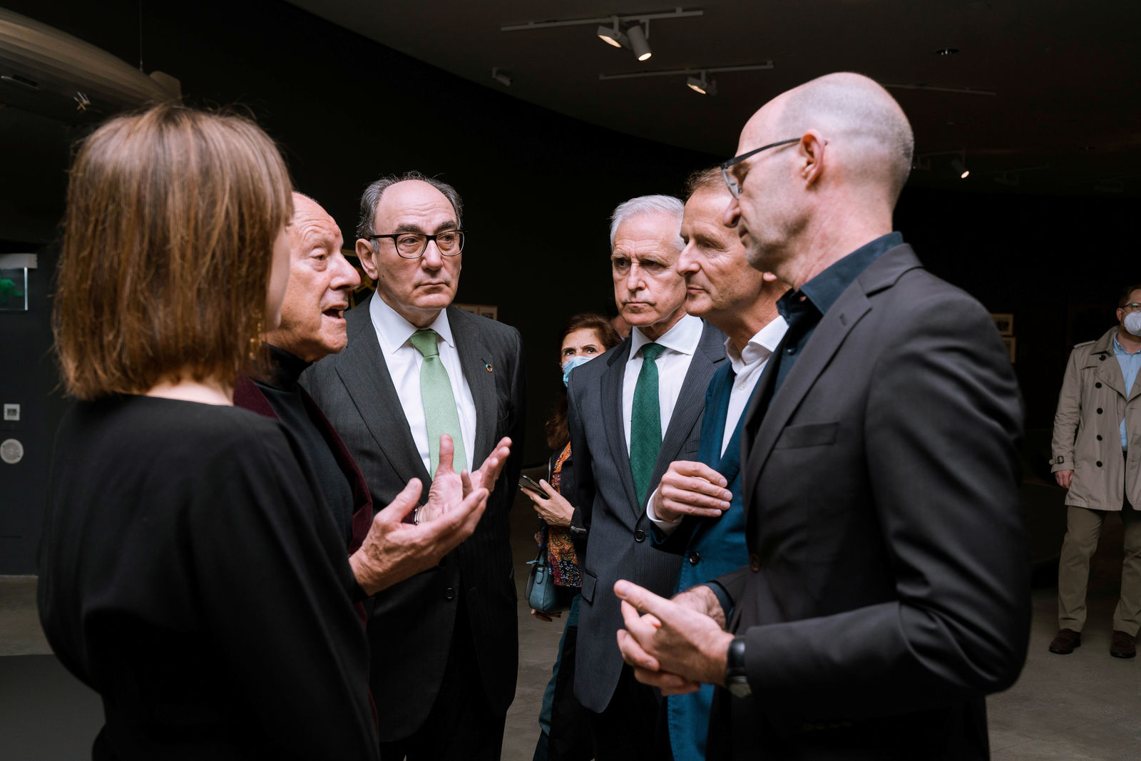 Eröffnung der Ausstellung „Motion. Autos, Art, Architecture“ im Guggenheim-Museum Bilbao am 6. April 2022