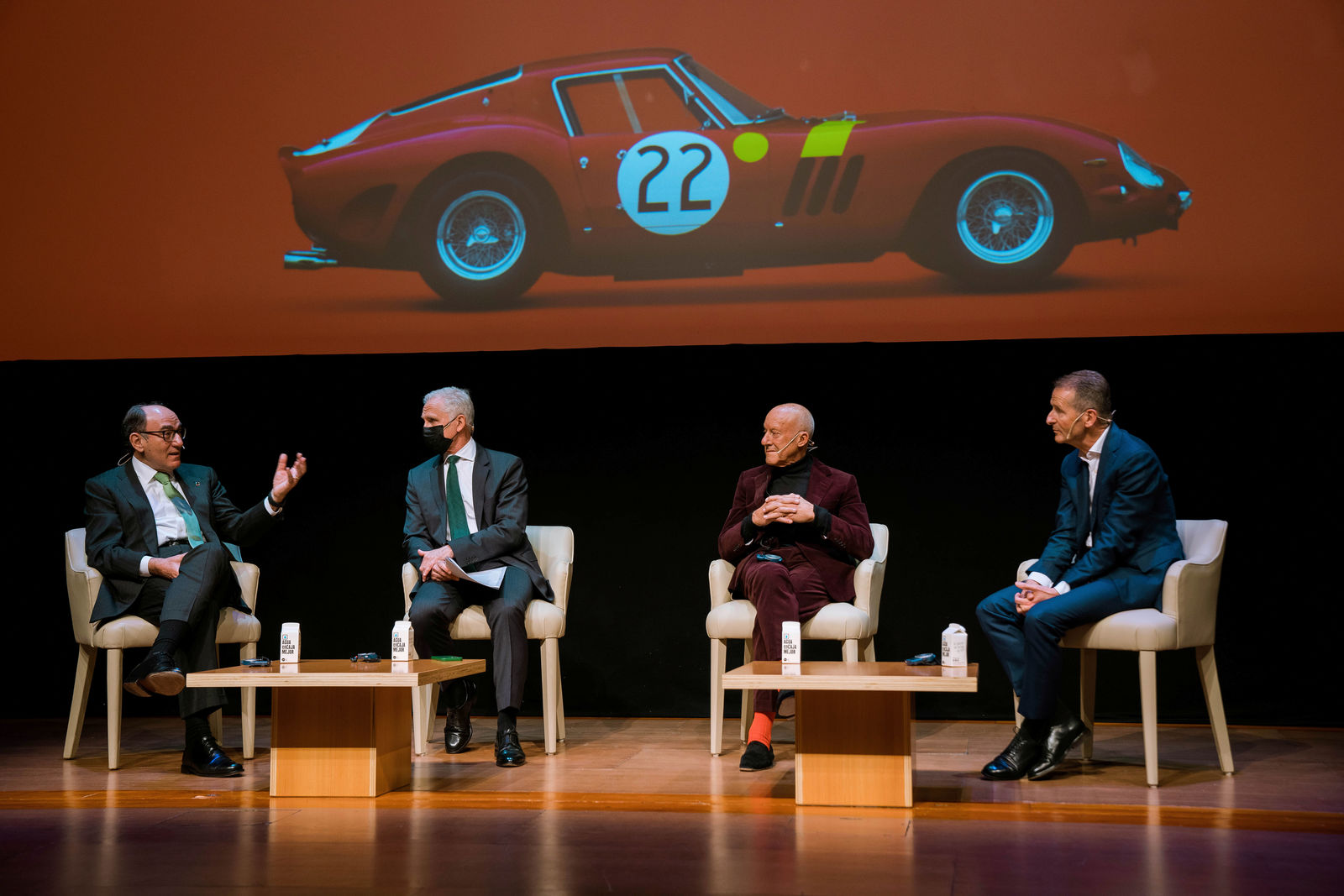 Eröffnung der Ausstellung „Motion. Autos, Art, Architecture“ im Guggenheim-Museum Bilbao am 6. April 2022