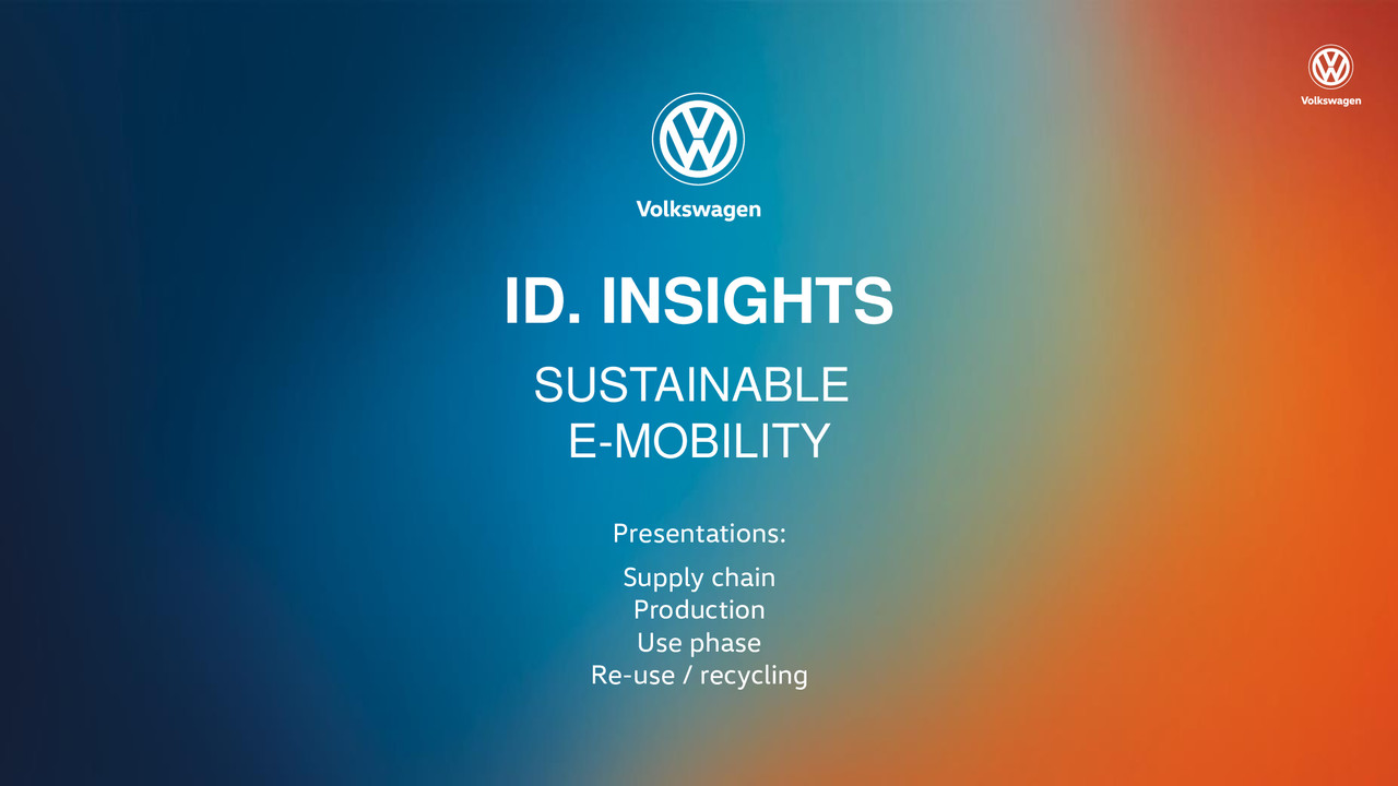 Presentations ID. INSIGHTS Sustainable E-Mobility