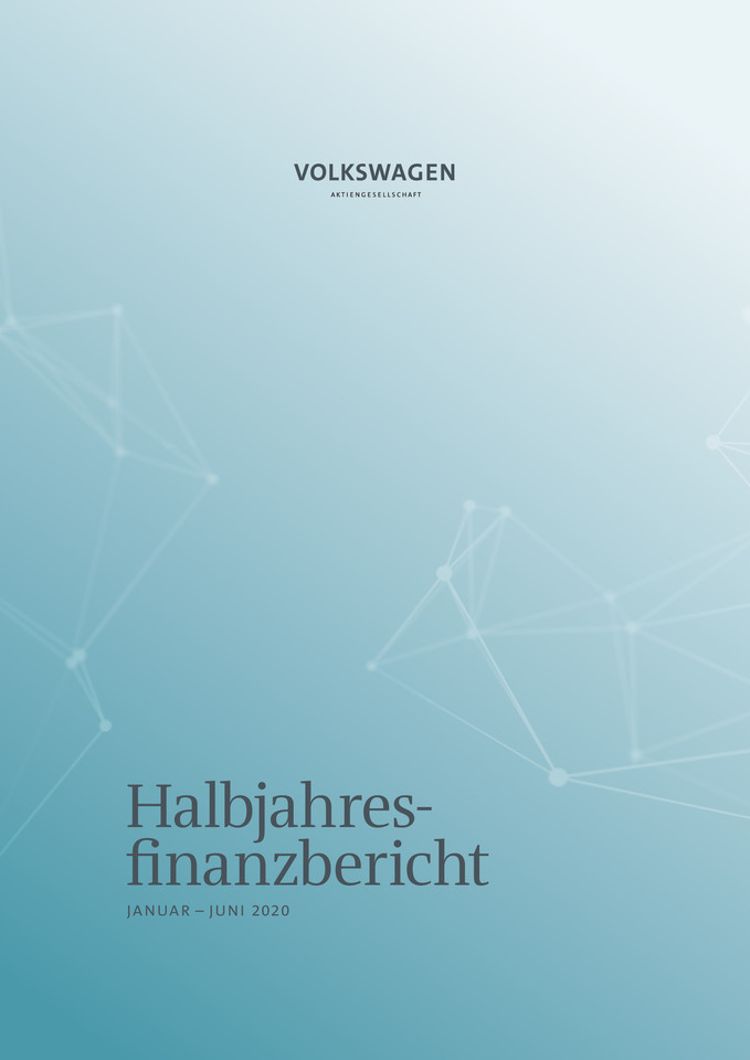 Halbjahresfinanzbericht Januar - Juni 2020