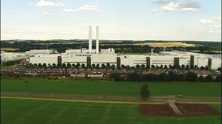 Volkswagen Sachsen GmbH, car production Zwickau plant