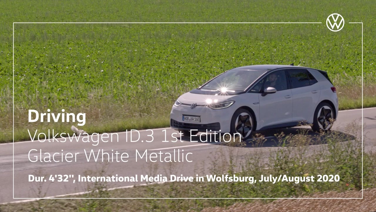 Volkswagen ID.3 1st Edition - Fahraufnahmen - Gletscherweiß